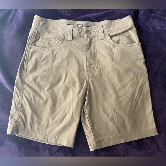 Prana Brion II shorts in Mud color (light brown) 32/9 - Picture 3 of 5